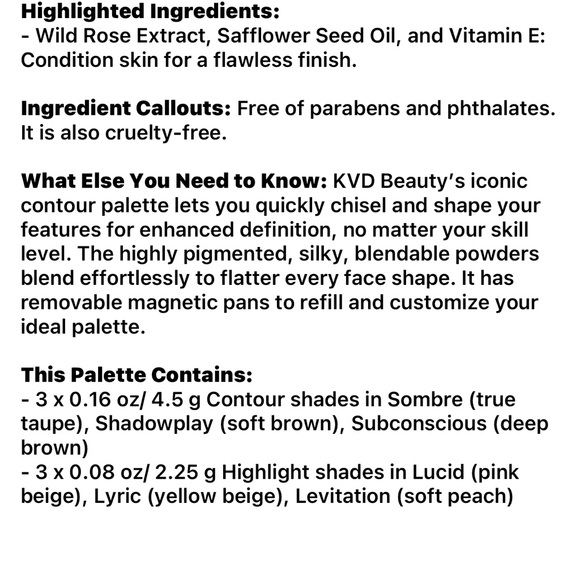 Original Kat Von D Shade and Light Palette… - Picture 12 of 12